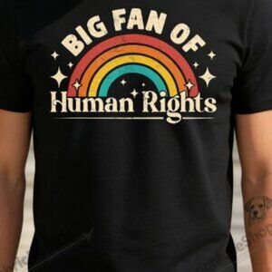 LGBT/Rainbow Human Rights Shirt